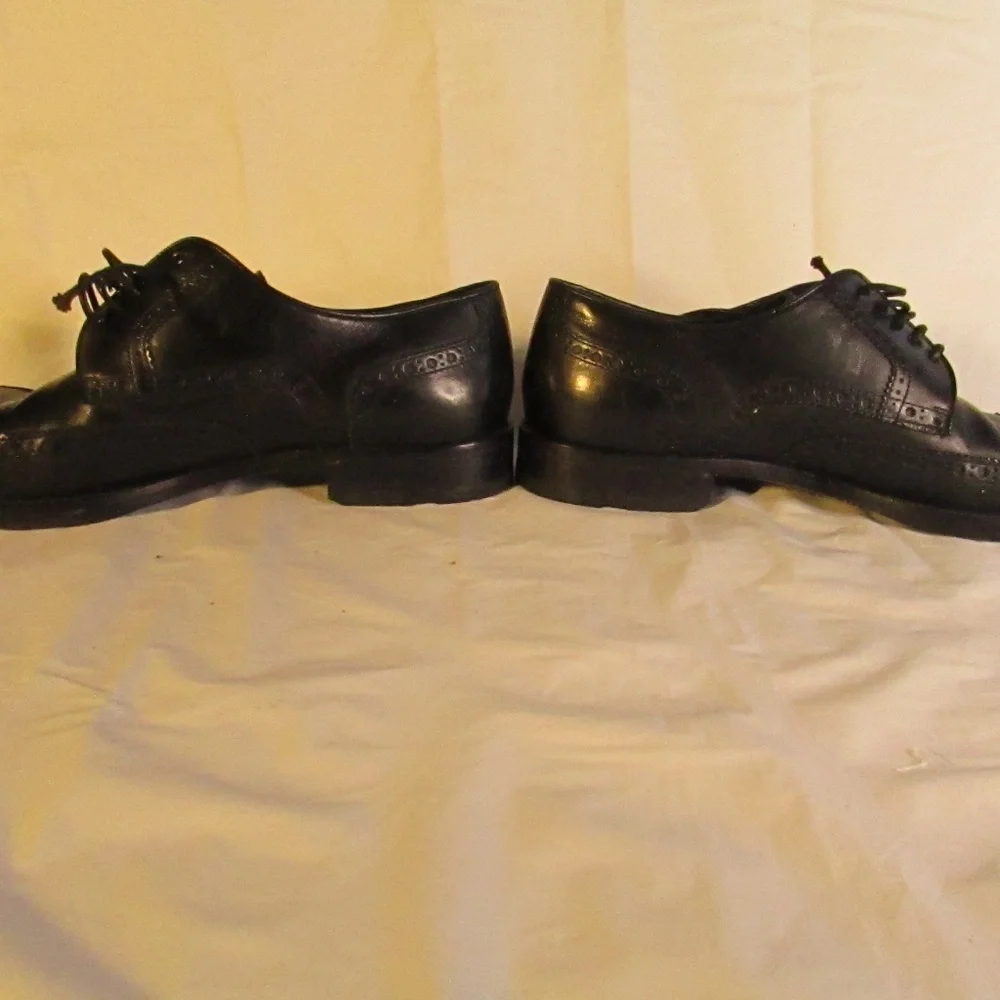 Boss Black Leather Oxfords Men’s